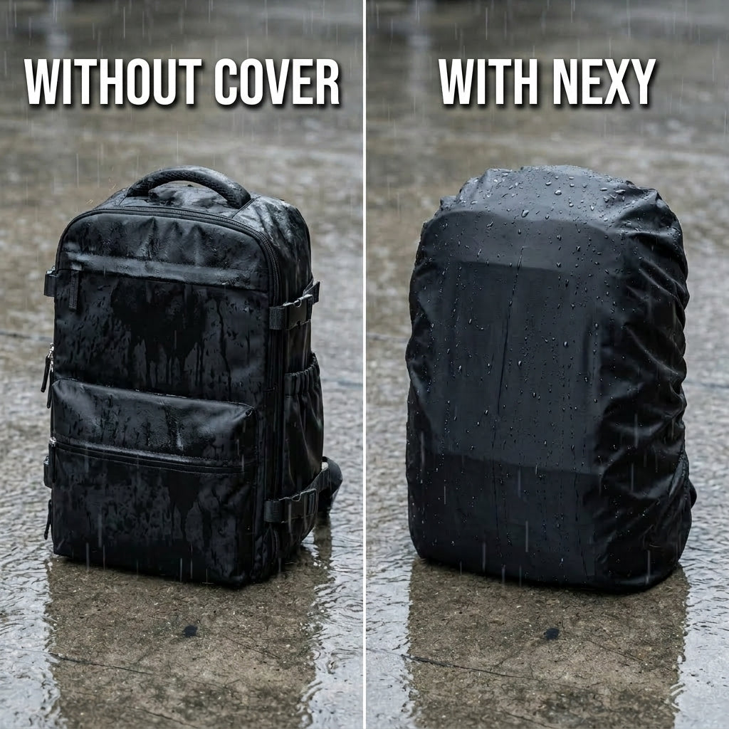 NEXY Rain Cover — Universal Fit 30-60L