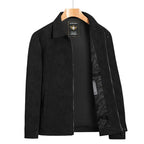 Lapel Suede Jacket