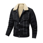 Fleece bomber jacket