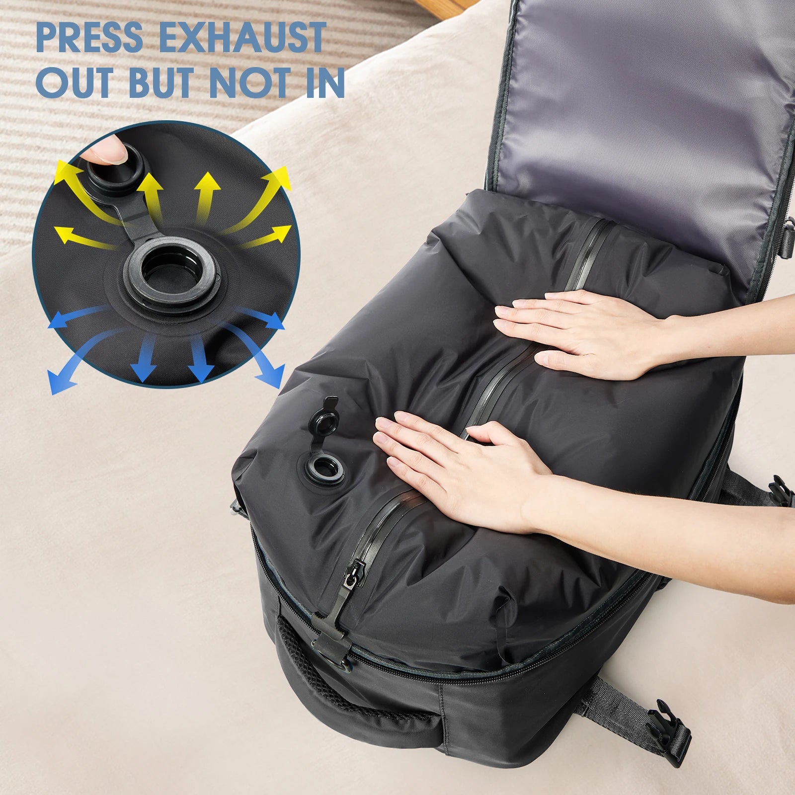 Vacuum Travel Backpack