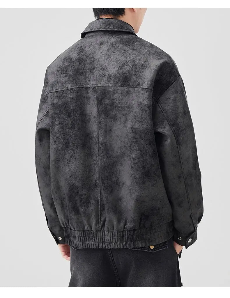 Retro grain jacket
