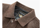 Lapel Suede Jacket