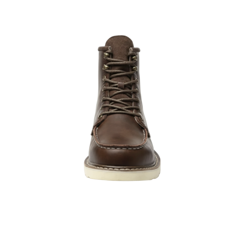 Safety Leather Moc Toe