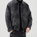 Retro grain jacket