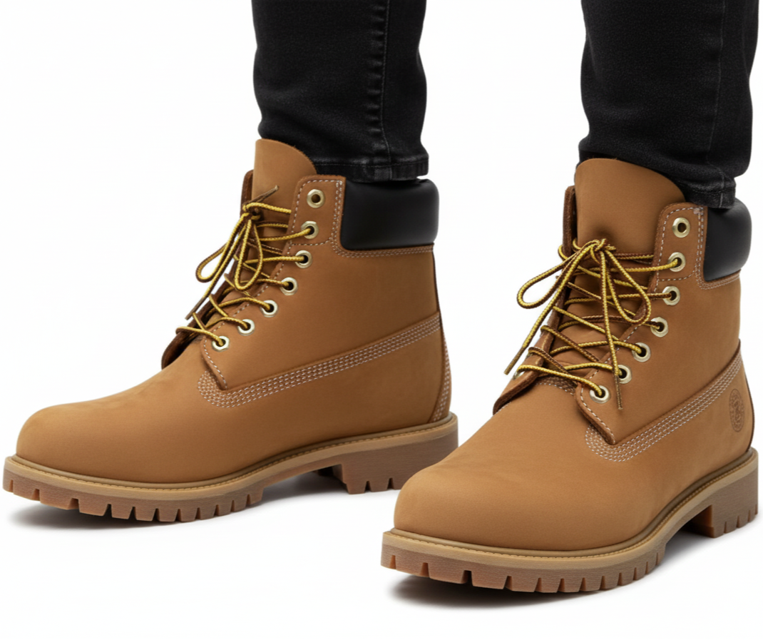 Cowhide work boots
