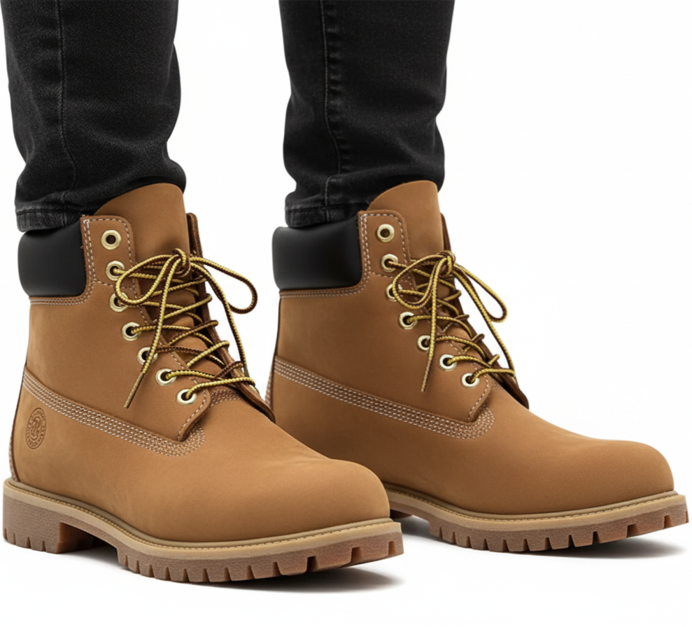 Cowhide work boots